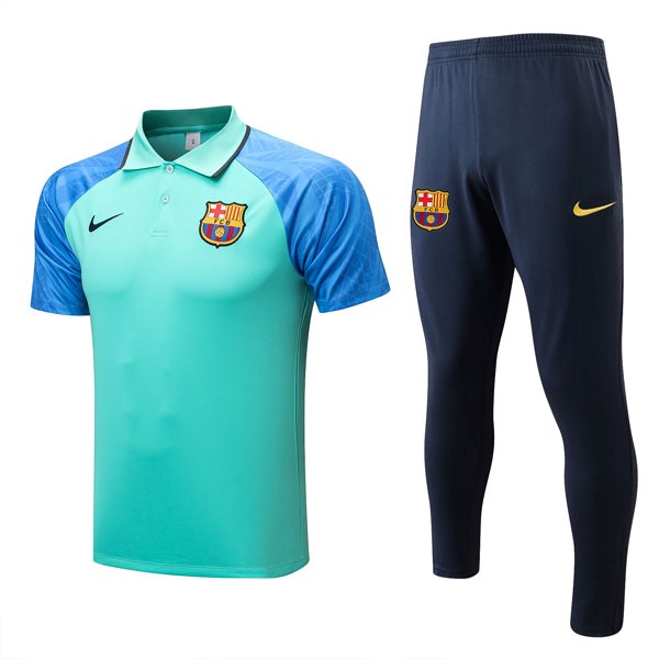 Polo Barcelona Conjunto Completo 2022/23 Verde